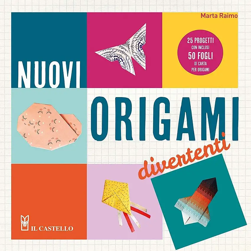 Nuovi origami divertenti. 25 progetti con inclusi 50 fogli di carta per origami. Con Materiale a stampa miscellaneo