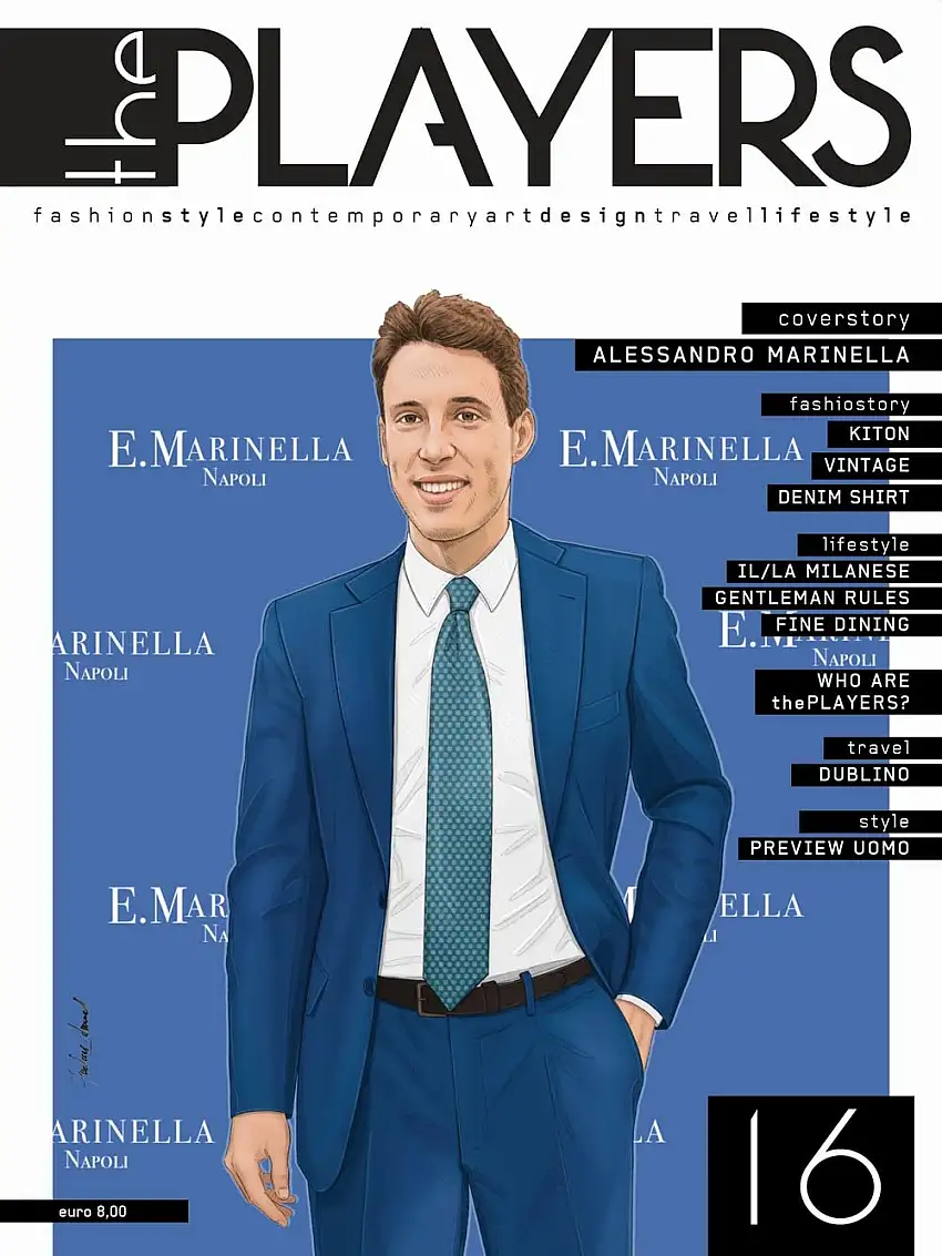 The players. Magazine. Fashion style, contemporary art, design, travel, lifestyle. Vol. 16