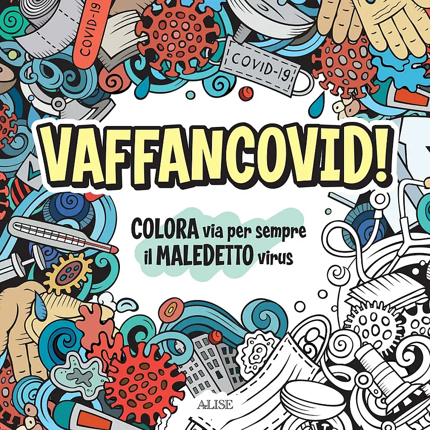 VAFFANCOVID LIBRO DA COLORARE.