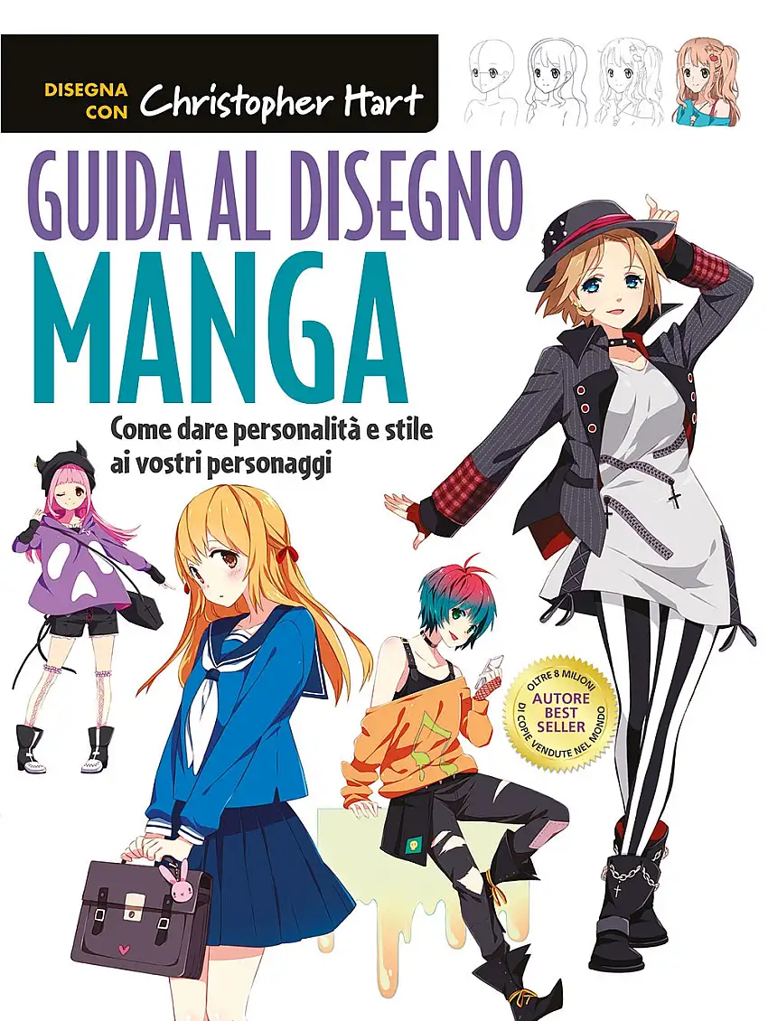 Guida al disegno manga. Come dare personalità e stile ai vostri personaggi