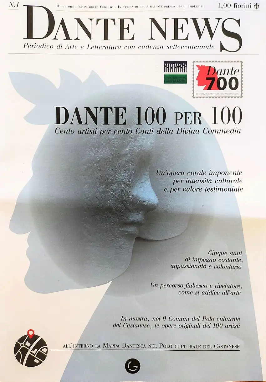 Dante news. Dante 100 per 100. Cento artisti per cento Canti della Divina Commedia