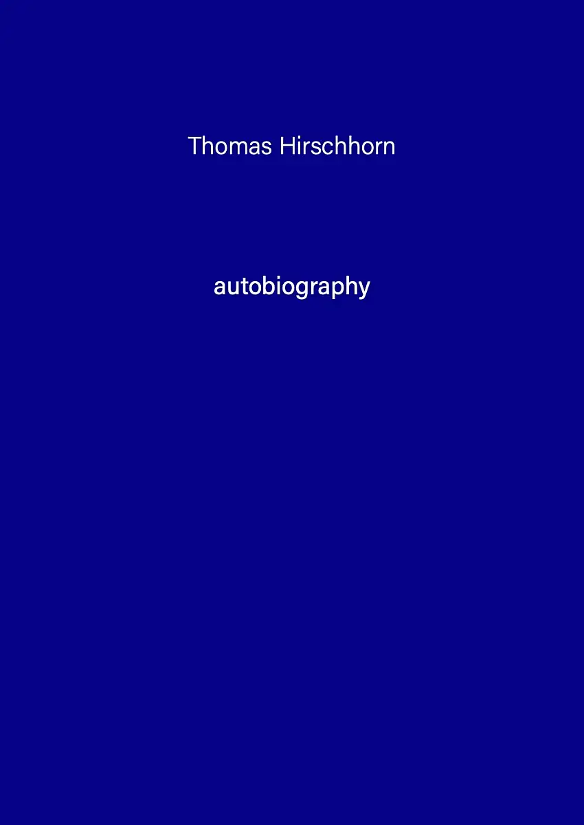 Autobiography n. 9