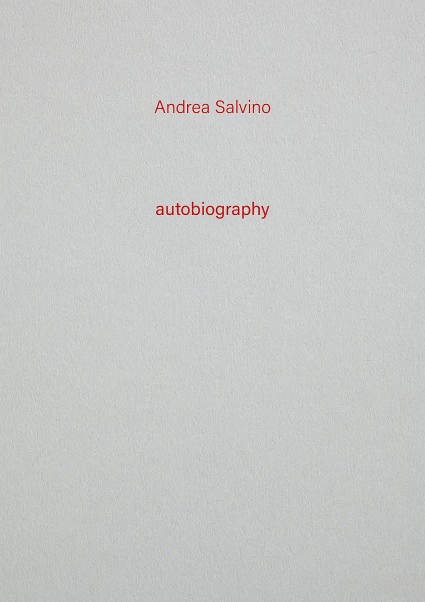 Andrea Salvino. Autobiography. Vol. 13