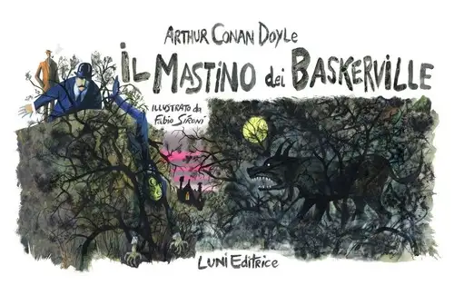 Il mastino dei Baskerville illustrato da Fabio Sironi