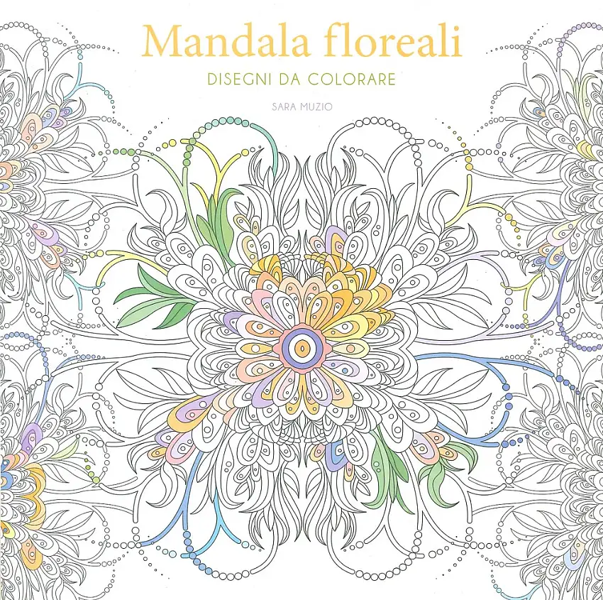 Mandala floreali. Disegni da colorare