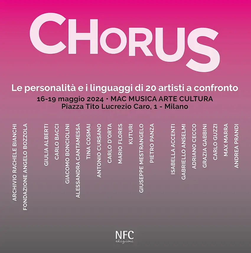 Chorus. Le personalità e i linguaggi di 20 artisti a confronto