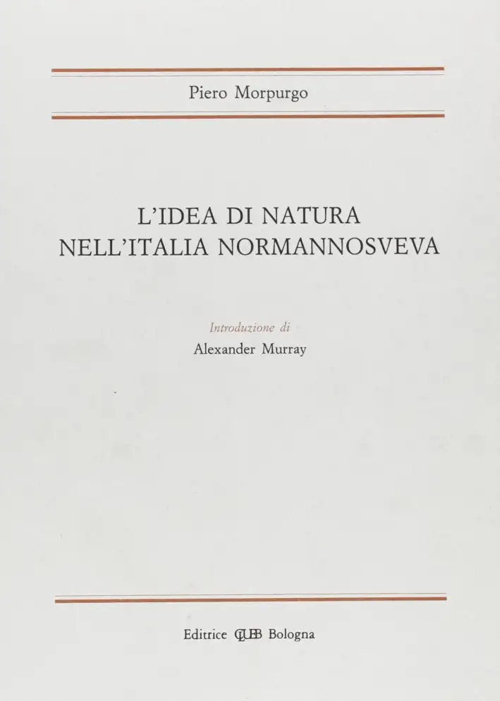L'idea di natura nell'Italia normanno sveva