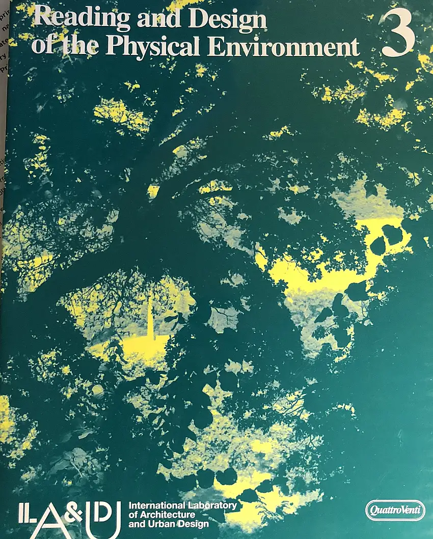 Reading and design of the physical environment (Urbino, 1993)