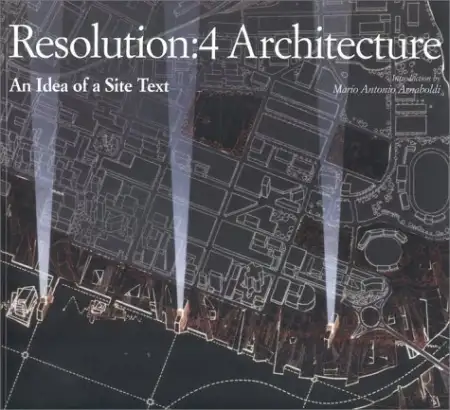 Resolution 4. Architecture. An Idea of a Site Text