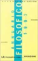 Seconda navigazione. Annuario di filosofia 1997