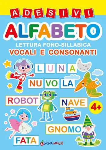 Adesivi alfabeto. Con adesivi. Ediz. illustrata