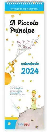 Calendario 2024. Piccolo Principe
