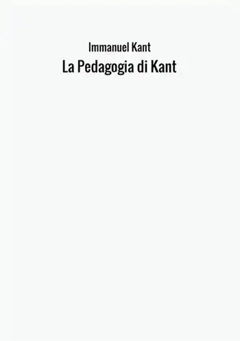 La pedagogia
