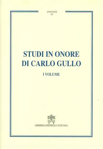 Studi in onore di Carlo Gullo